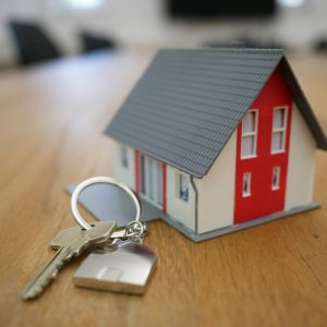 House keys being handed over